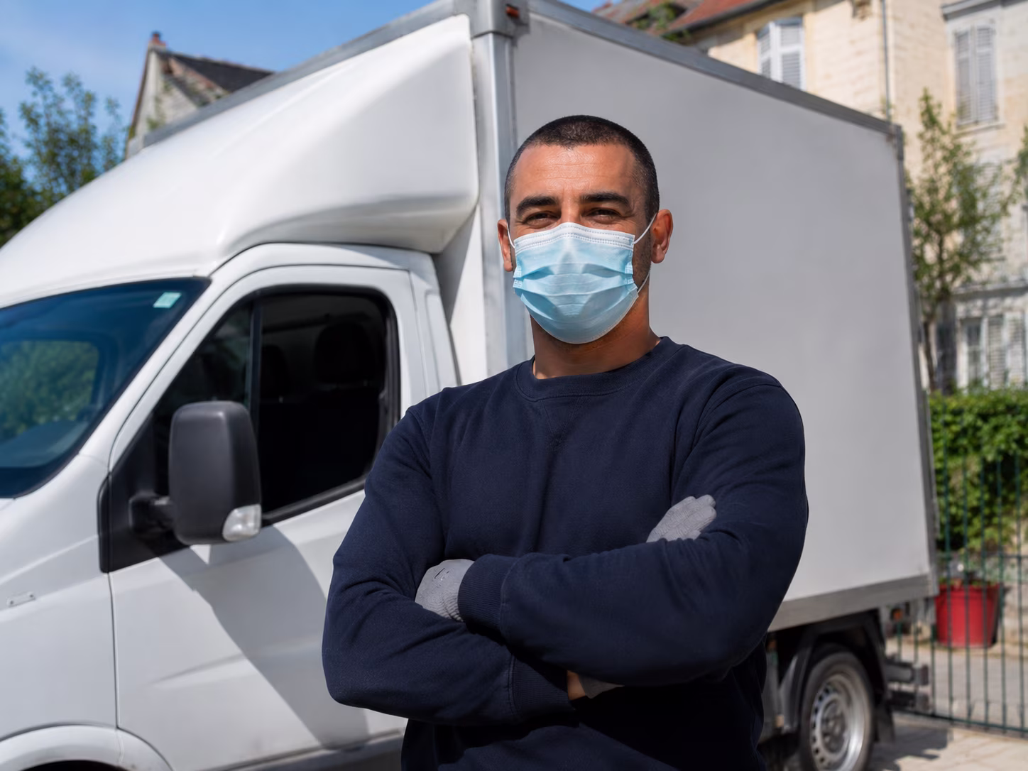 Équipe L'Espace Libre en uniforme et EPI — entreprise de débarras professionnelle en Gironde et Nouvelle-Aquitaine