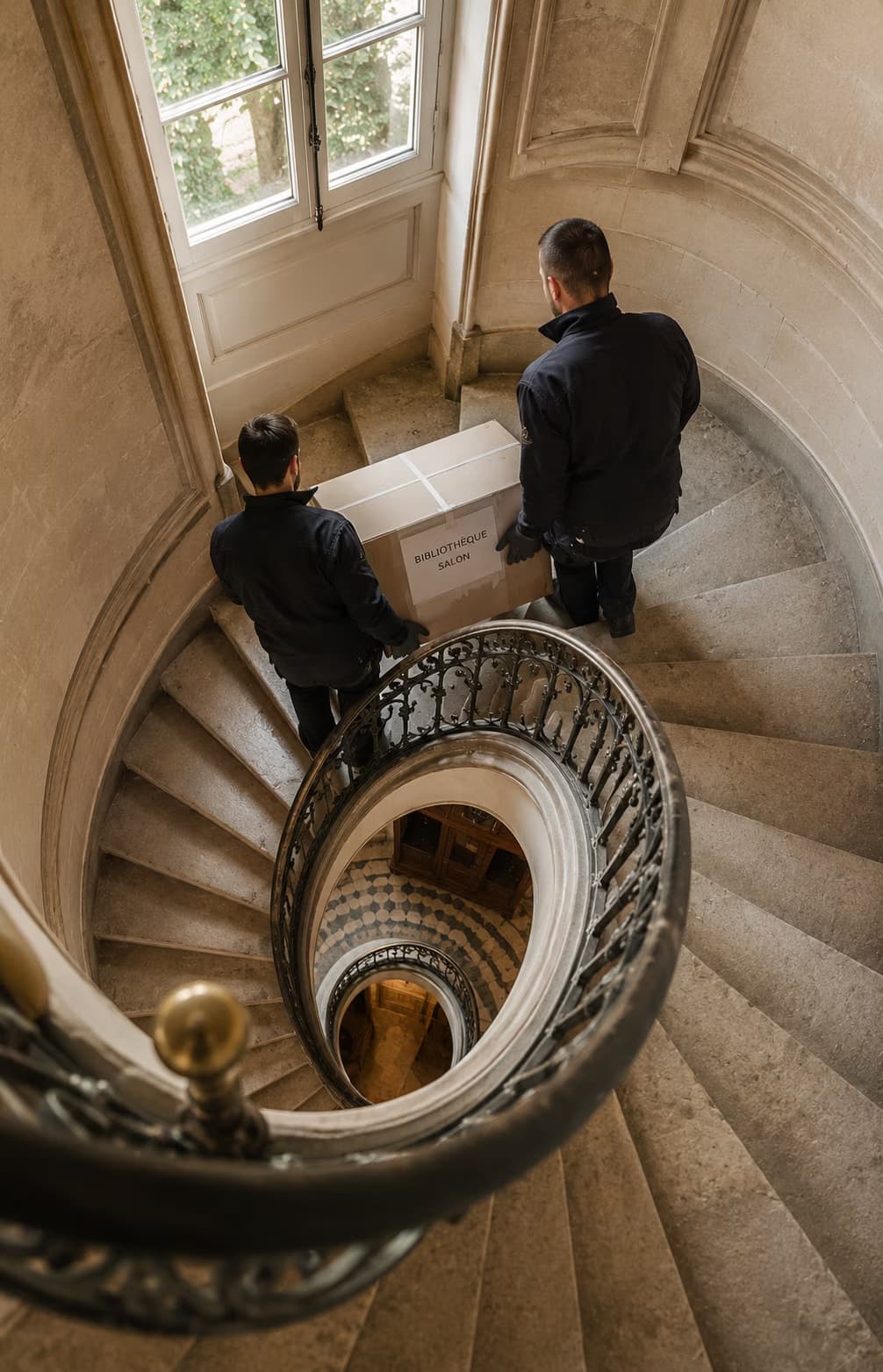 Équipe professionnelle L'Espace Libre en intervention de débarras — entreprise certifiée Gironde